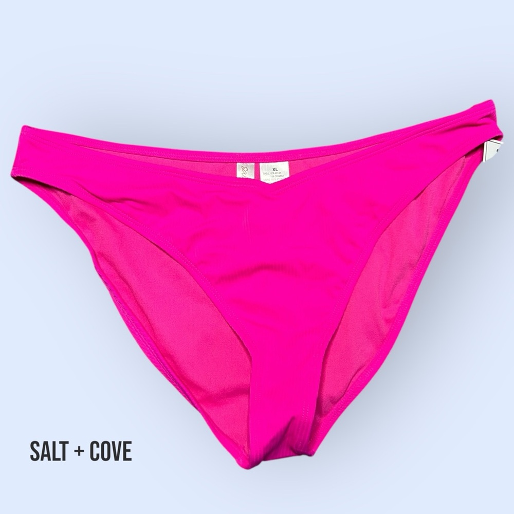 Bright Pink Bikini Bottom - Size XL